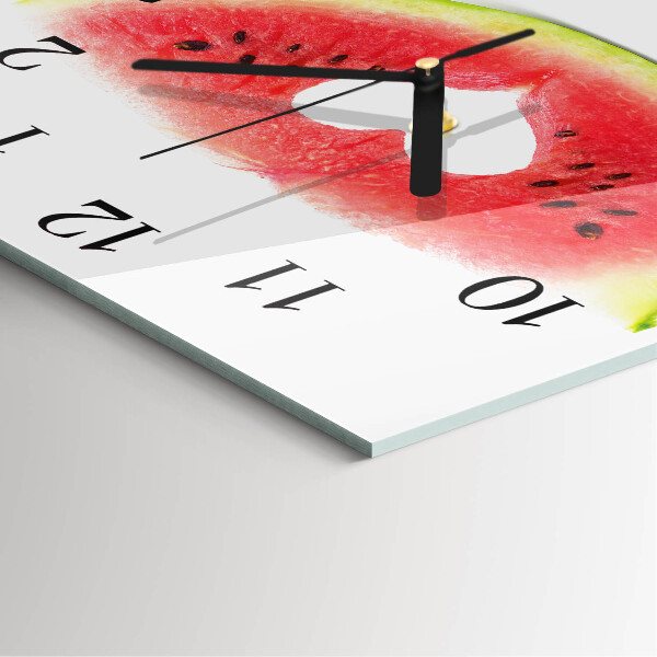 Square wall clock Watermelon