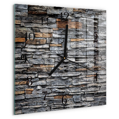 Square wall clock Clinker