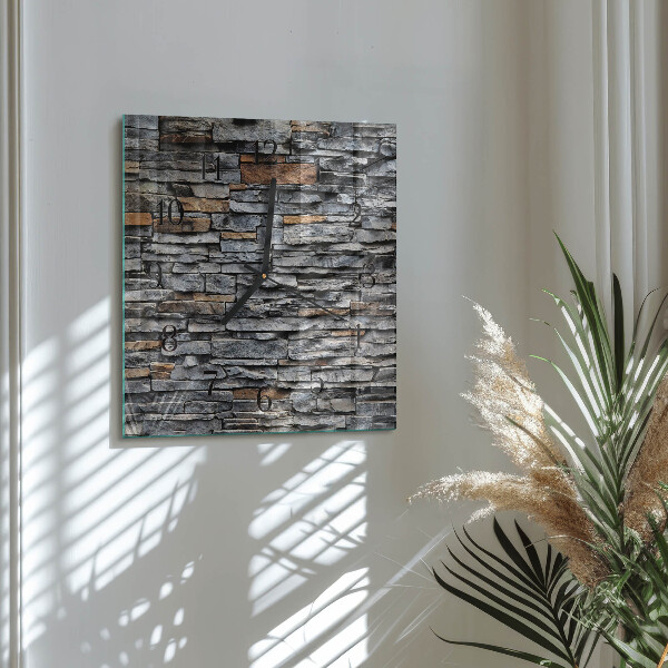 Square wall clock Clinker