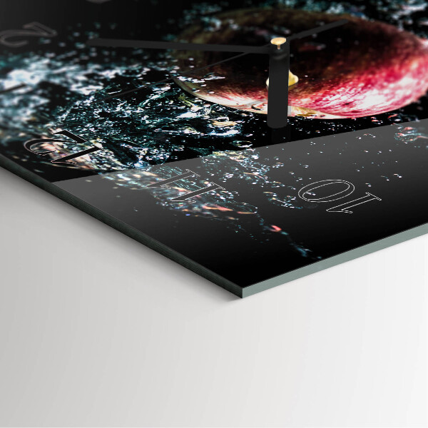 Square wall clock Apple