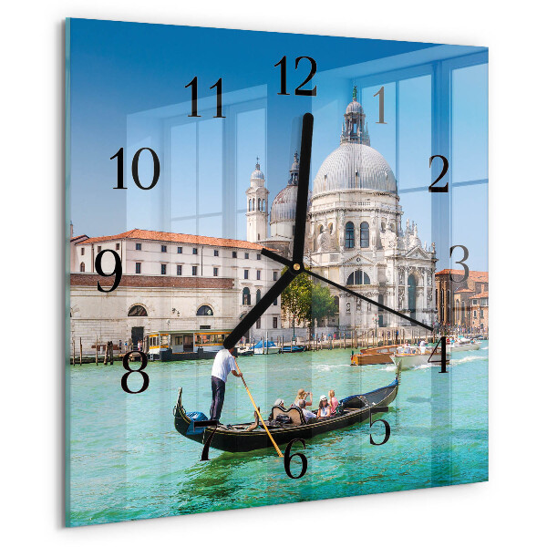 Square wall clock Venice