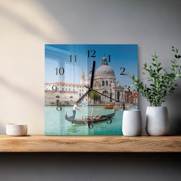 Square wall clock Venice