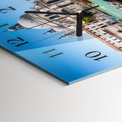 Square wall clock Venice