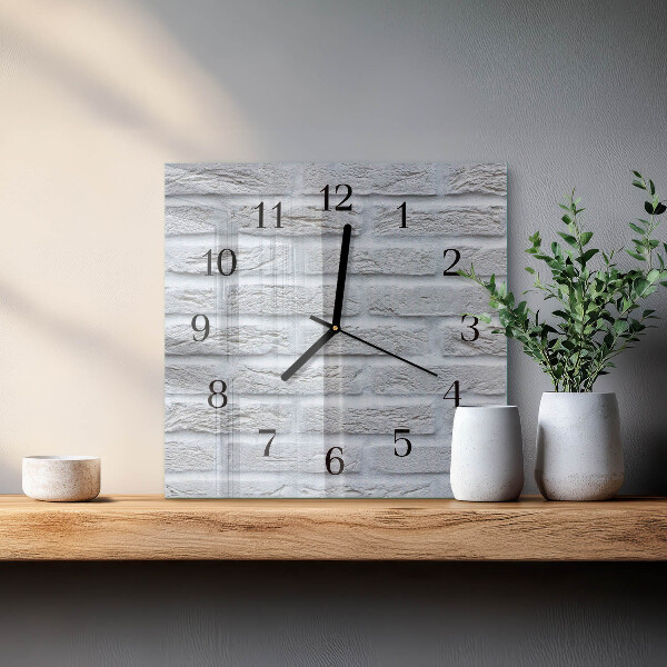 Square wall clock Clinker