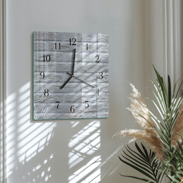 Square wall clock Clinker