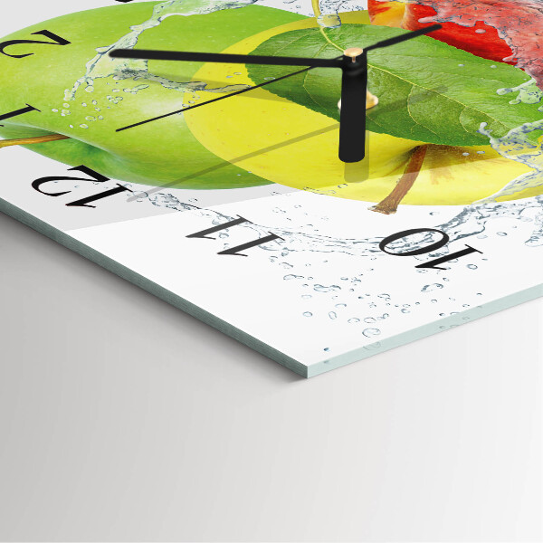 Square wall clock Apple