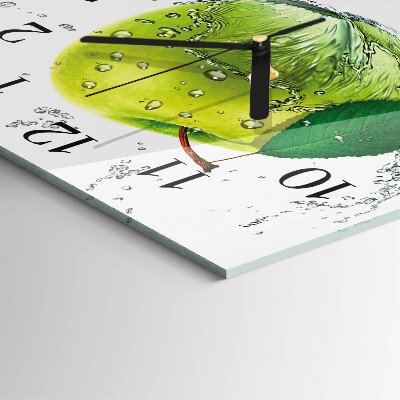 Square wall clock Apple
