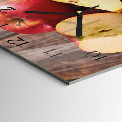Square wall clock Apple