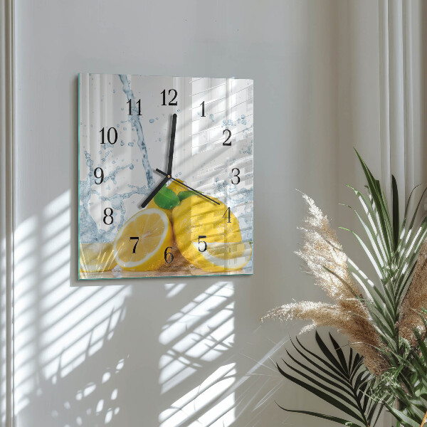 Square wall clock Citric