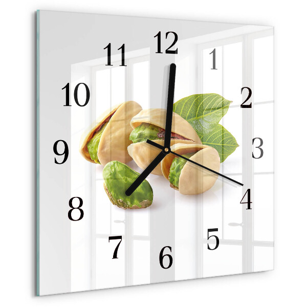 Square wall clock Nuts