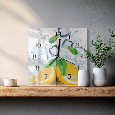 Square wall clock Citric