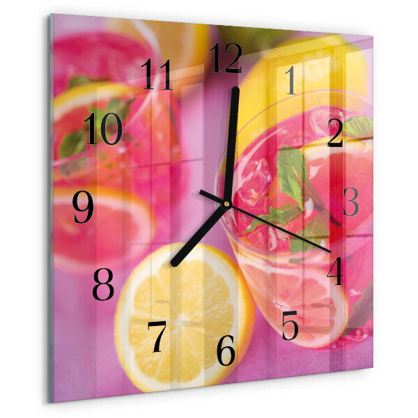 Square wall clock Citric