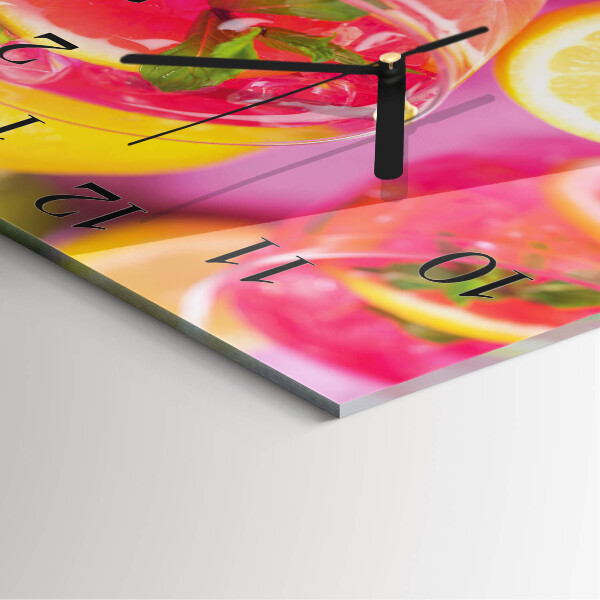 Square wall clock Citric