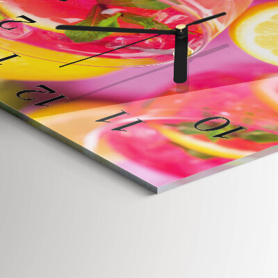 Square wall clock Citric