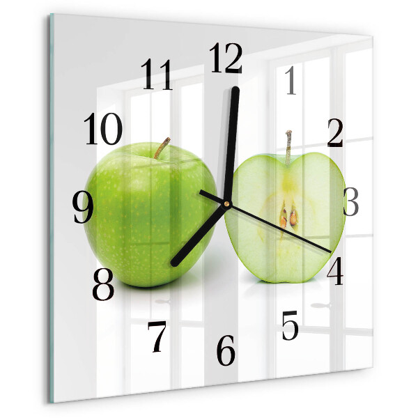 Square wall clock Apple
