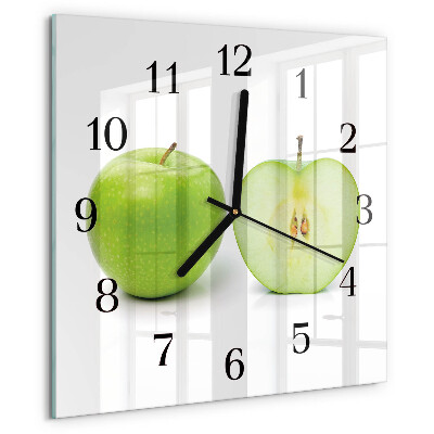 Square wall clock Apple