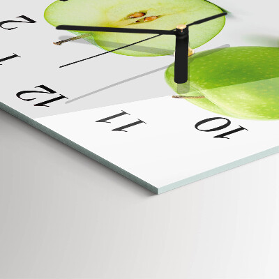Square wall clock Apple