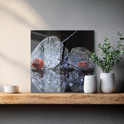 Square wall clock Piece