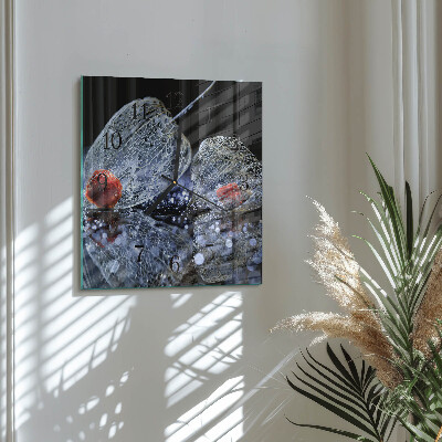 Square wall clock Piece