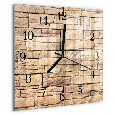 Square wall clock Clinker