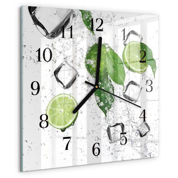 Square wall clock Limes