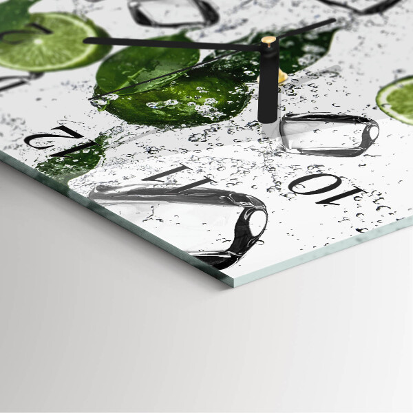 Square wall clock Limes