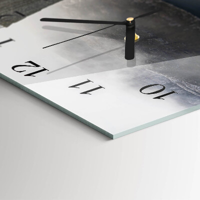 Square wall clock Abyss