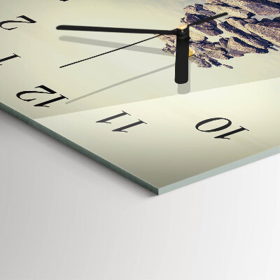 Square wall clock Riverbank