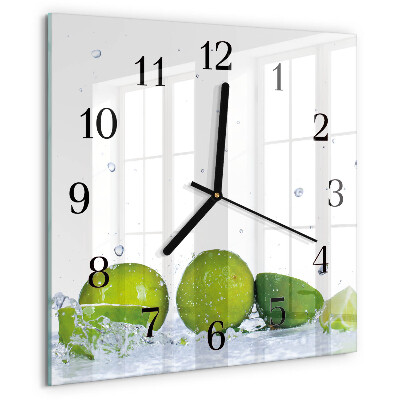 Square wall clock Limes