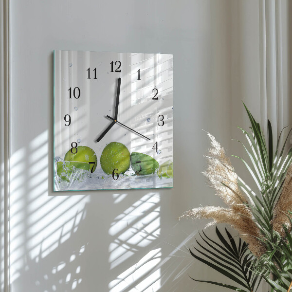 Square wall clock Limes