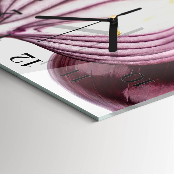 Square wall clock Onion