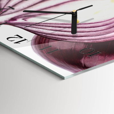 Square wall clock Onion