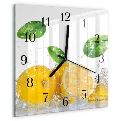 Square wall clock Citric