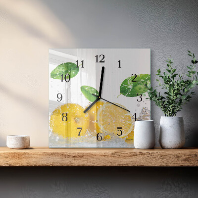 Square wall clock Citric