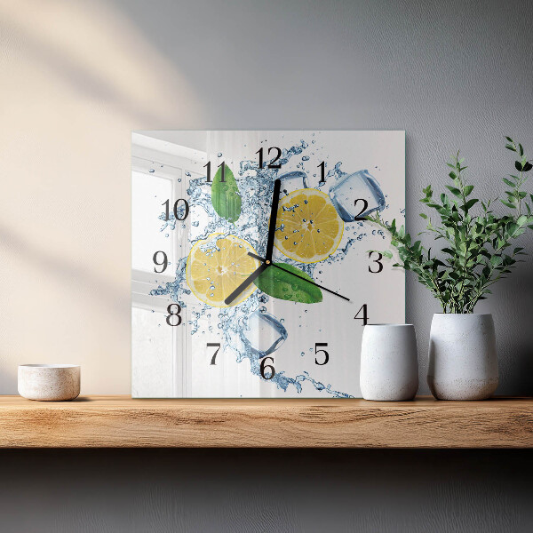 Square wall clock Citric