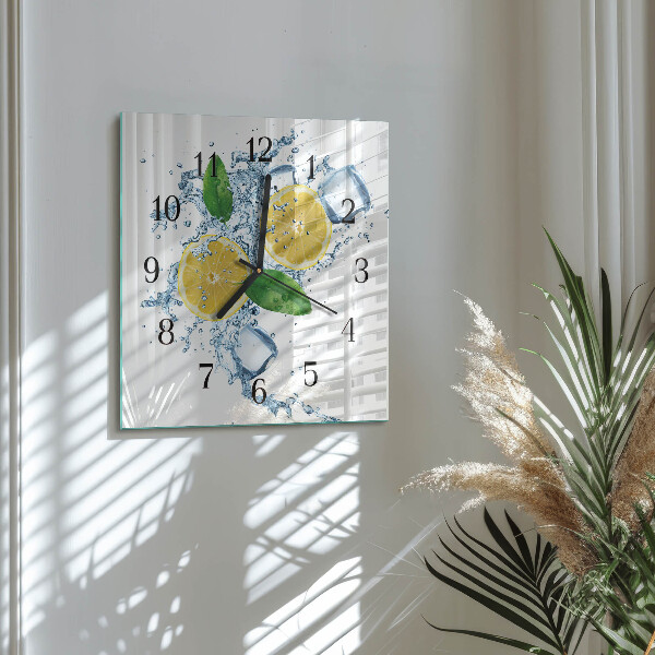 Square wall clock Citric