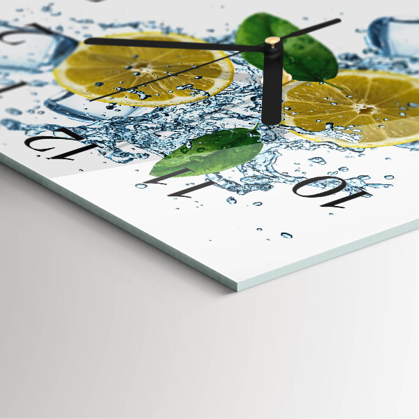 Square wall clock Citric