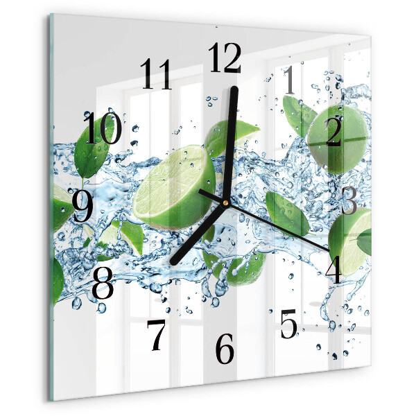 Square wall clock Limes
