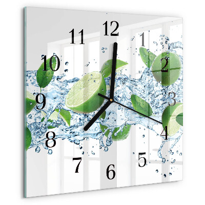 Square wall clock Limes