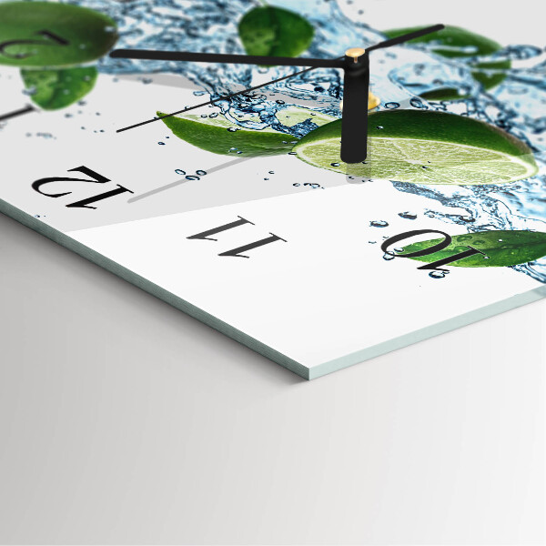 Square wall clock Limes