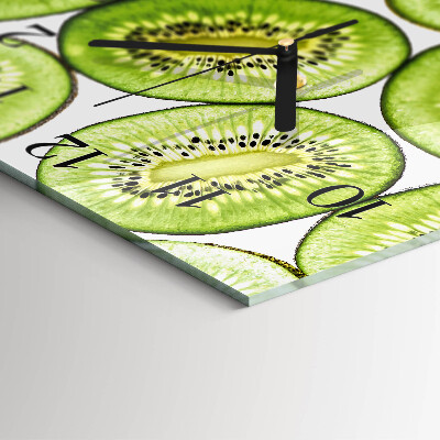 Square wall clock Kiwi