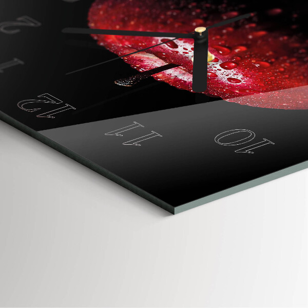 Square wall clock Apple