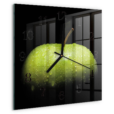 Square wall clock Apple