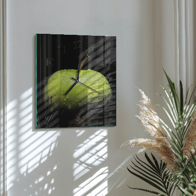 Square wall clock Apple