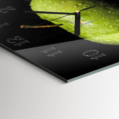 Square wall clock Apple