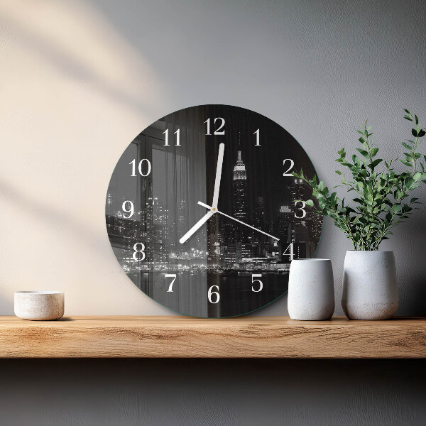 Round wall clock Horizon