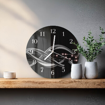 Round wall clock Abstraction