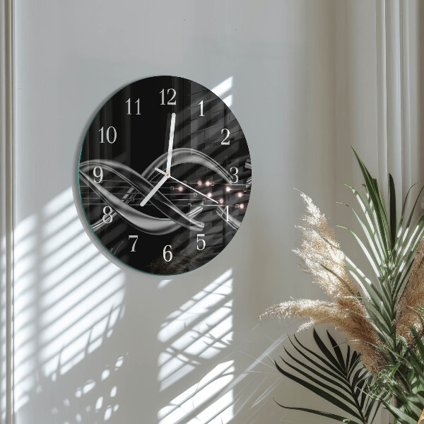 Round wall clock Abstraction