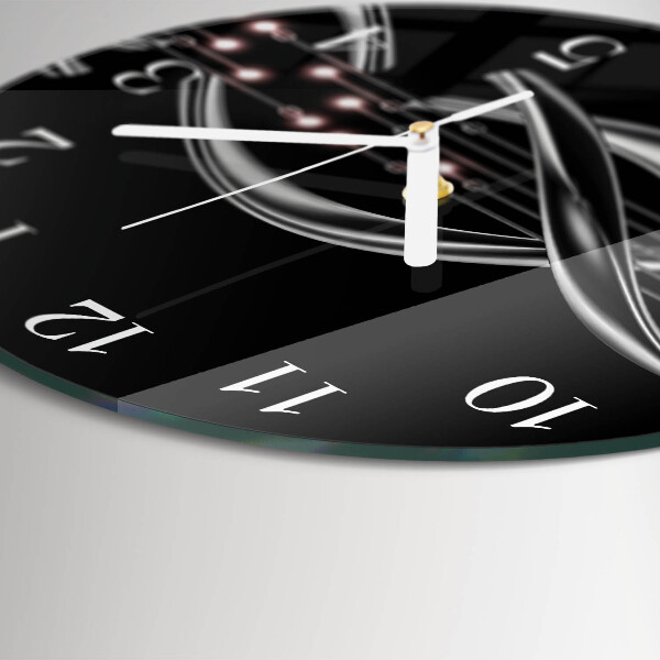 Round wall clock Abstraction