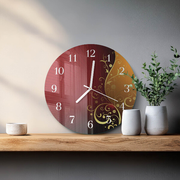 Round wall clock Abstraction